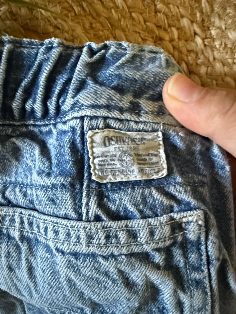 Oshkosh Carpenter Baggy Jeans 100% cotton. Size 3t